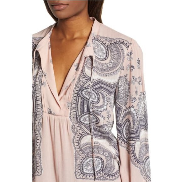 Lucky Brand Paisley Print Top. XS - Picture 4 of 5